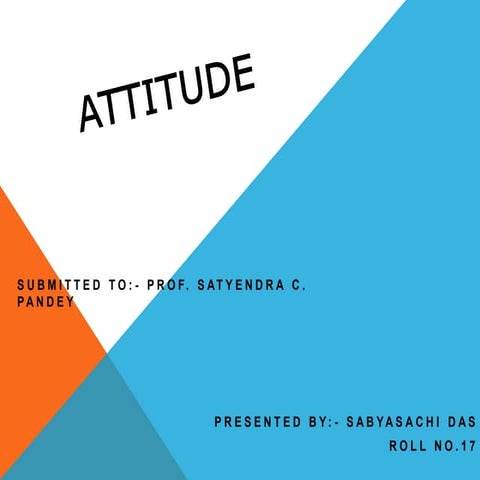 Attitude