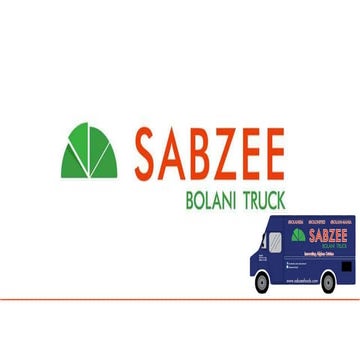 Sabzee Food Truck | PPTX