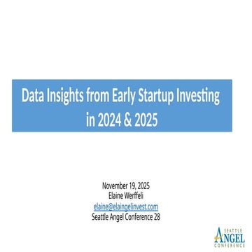 SAC 28 Finals Data Insights of Startup Investing 2025 1119.pptx