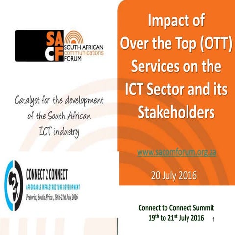 Day 2 C2C - SACF: Impact of OTT services