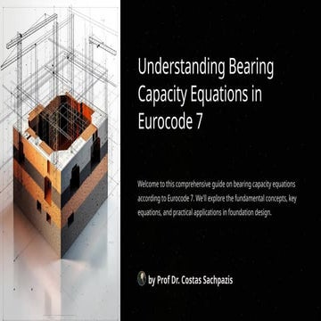 Sachpazis: Understanding Bearing Capacity Equations in Eurocode 7