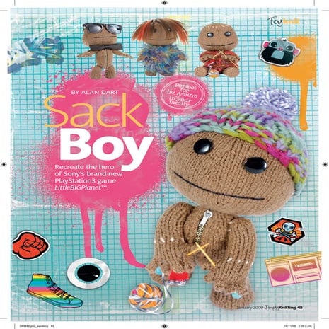 Sackboy Knitting Pattern Screen | PDF