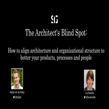 The Architect's Blind Spot - SACON New York 2019
