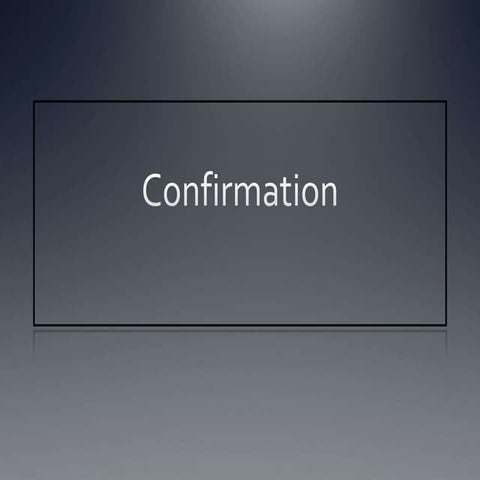 Sacrament of Confirmation