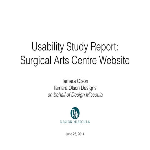 Usability Test Report | DOCX