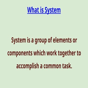 System Analysis and Design - BCA Lecture