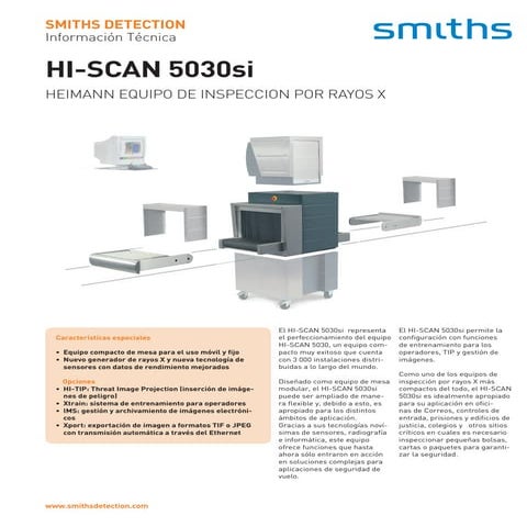 Sad062 po smiths hi-scan 5030si