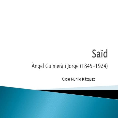 Said | PPT