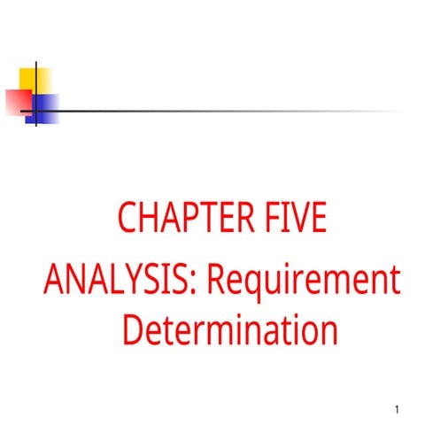 Comprehensive Guide to System Analysis and Requirement Determination ...