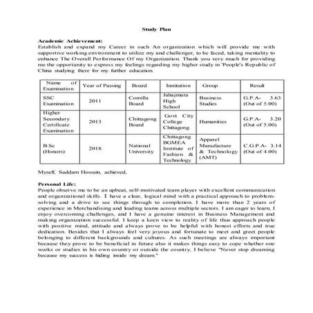 study plan new in Zhejain sci-tech university | DOCX