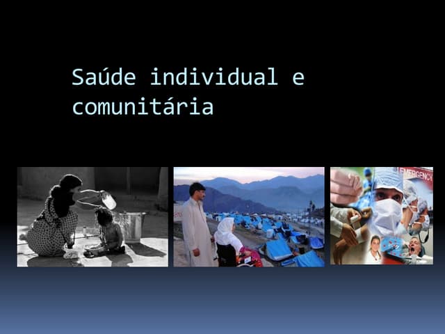 SaúDe Individual E ComunitáRia1