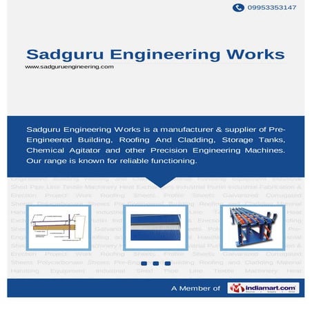 Sadguru Engineering Works, Nagpur, Structural Sub Systems
