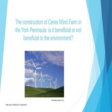 Standards And Guidelines For Wind Farm Development | PPT