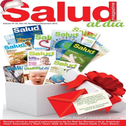 SALUD al dia magazine, Edicion # 33, Año VII, Nov Dec 2010