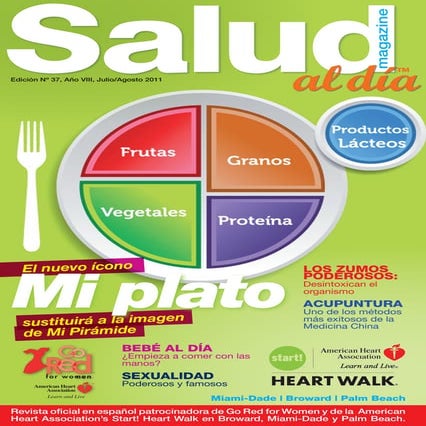 SALUD al dia magazine, Edicion # 37, Año VIII, Jul Ago 2011