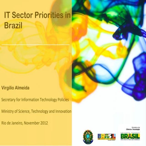 "IT Sector Priorities in Brazil" XII ENEE