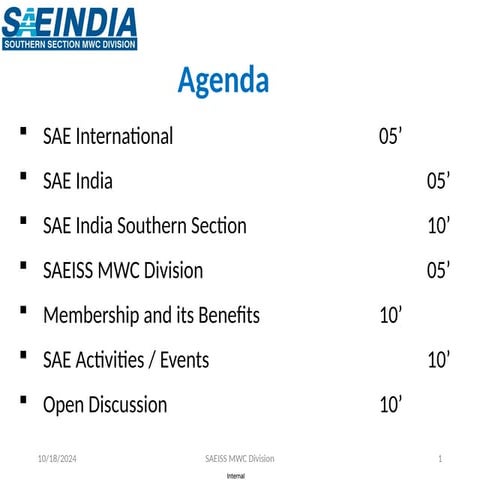 SAE PPT introduction and various activities.pptx