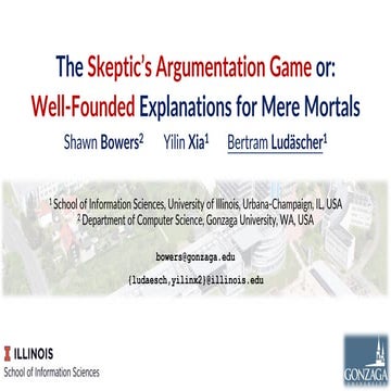 The Skeptic’s Argumentation Game or: Well-Founded Explanations for Mere Mortals