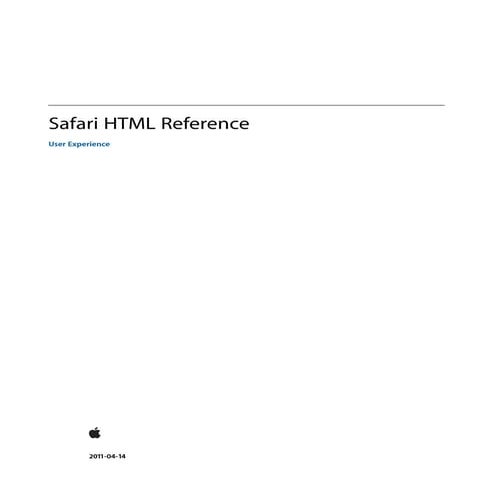 Safari html ref