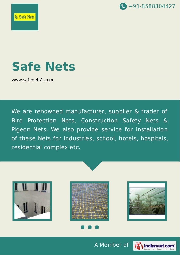 Safe Nets, Mumbai, Bird Protection & Construction Safety Nets