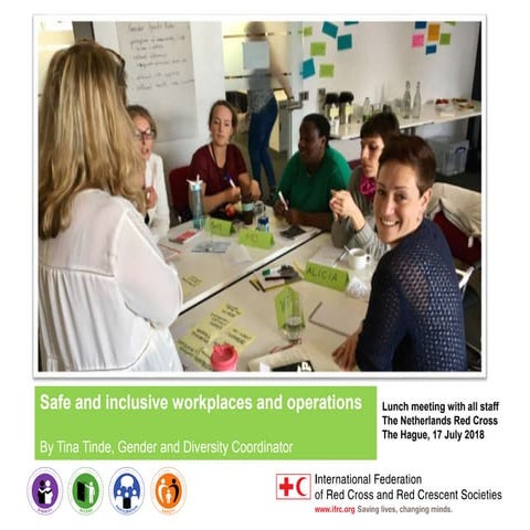 Safe and inclusive workplaces and operations