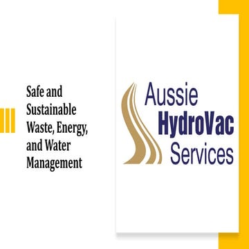 Safe and Sustainable Waste, Energy, and Water Management