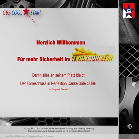 Safe cube kurz präsentation2012