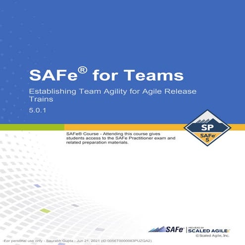SAFe-Practitioner PDF