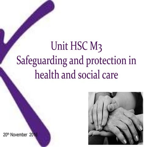 Safeguarding week 1