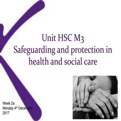 Safeguarding week 2a