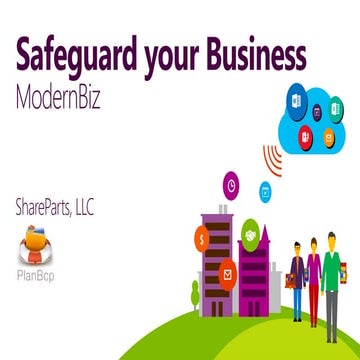 Safeguard your business with Microsoft Office 365 and PlanBcp | PDF