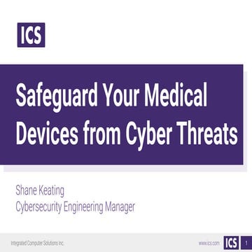 Safeguard Your Medical Devices from Cyber Threats
