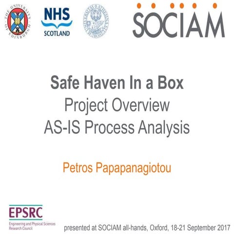 Safe Haven in a Box, Petros Papapanagiotou