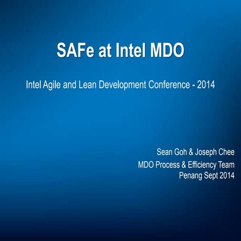 Safe implementation in intel | PPTX