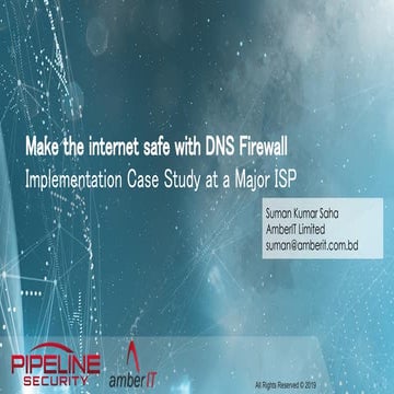 Make the internet safe with DNS Firewall