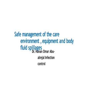 Spill Management Pptx