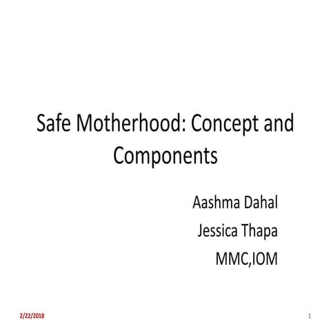SAFE MOTHERHOOD PROGRAM of the Philippines.pptx.ppt