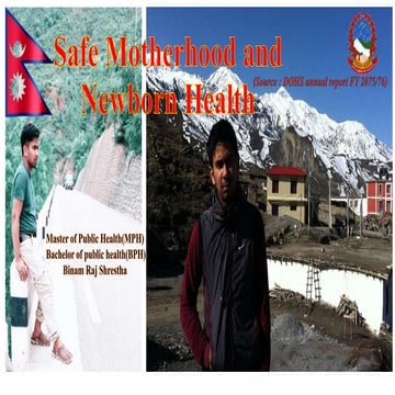 Safe Motherhood and Newborn Program 