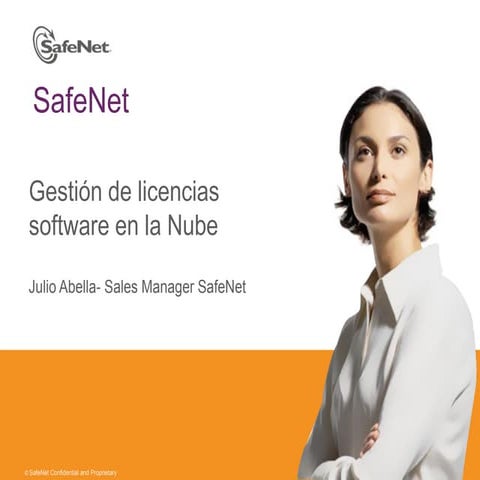 Safenet gestión de licencias software en la nube