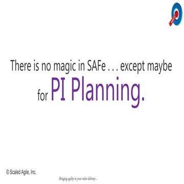 ANI | Agile Kolkata | PI Planning in Action | Anand Pandey | 19th Oct 2019