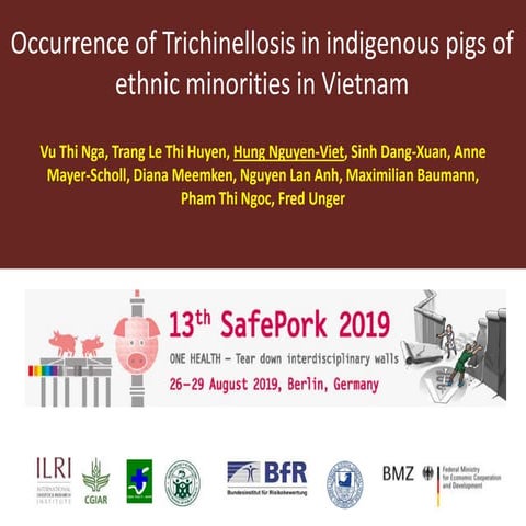 Occurrence of trichinellosis in indigenous pigs of ethnic minorities in Vietnam 