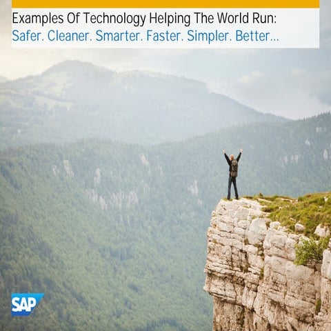 Technology Helping The World Run Better