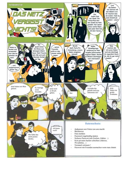 Safer internet comic | DOC