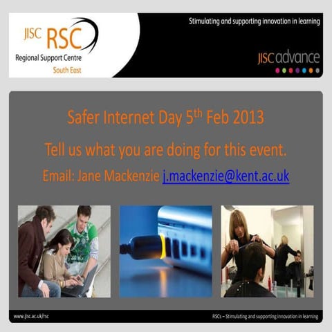 Safer internet day 5th feb 2013   jane mac kenzie