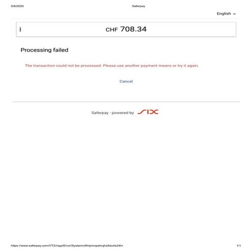 Saferpay | PDF