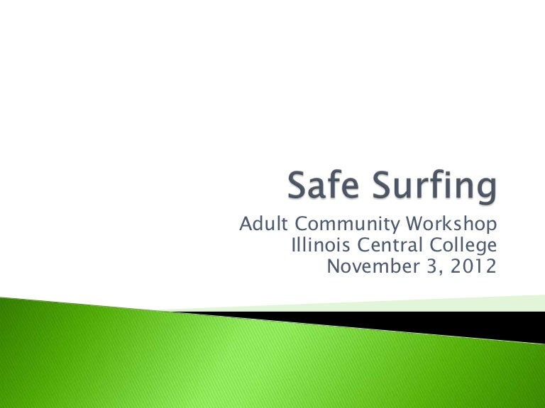 Safe surfing
