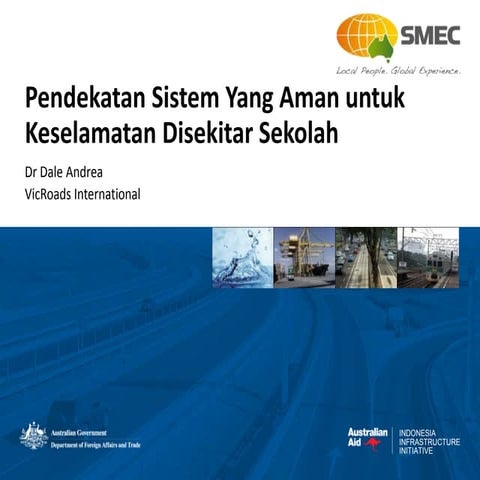 Safe system approach to safety around schools