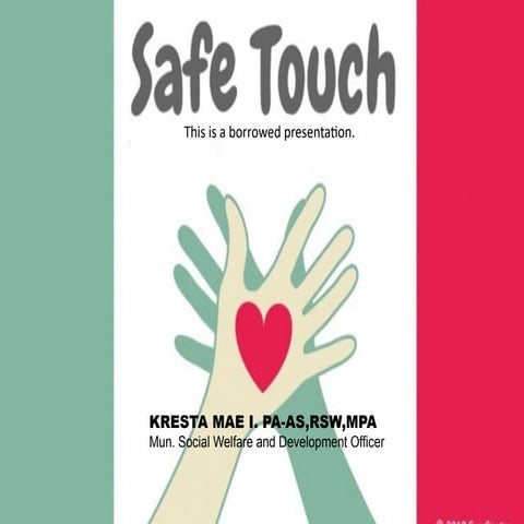 How to Determine Safe Touch for Girl Children.pptx