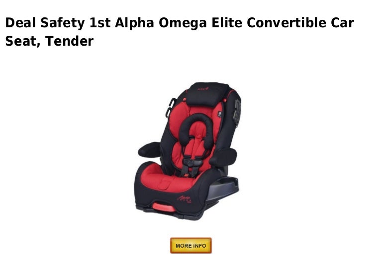 alpha omega elite convertible car seat
