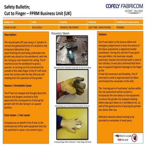 Safety alert 61 | PDF